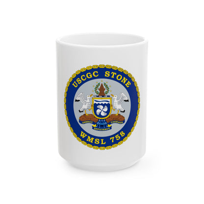 USCGC STONE WMSL 758 (U.S. Coast Guard) White Coffee Mug
