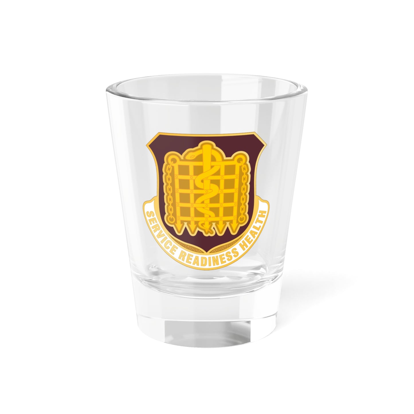 Verre à liqueur Activité Santé Dentaire Fort Knox (Armée Américaine) 1,5 oz