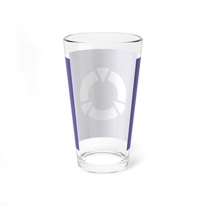 Flag of Ryūgasaki Ibaraki (Japan) Pint Glass 16oz