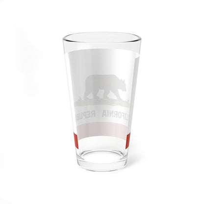 Flag of California 1911-1953 (United States) Pint Glass 16oz