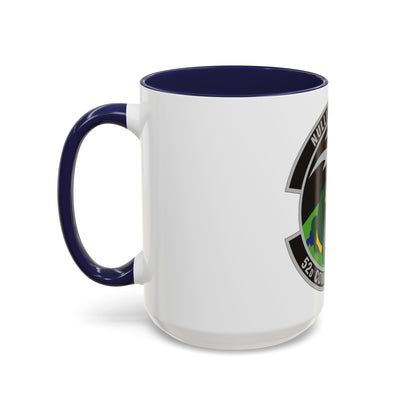 52d Combat Communications Squadron (U.S. Air Force) Accent Coffee Mug