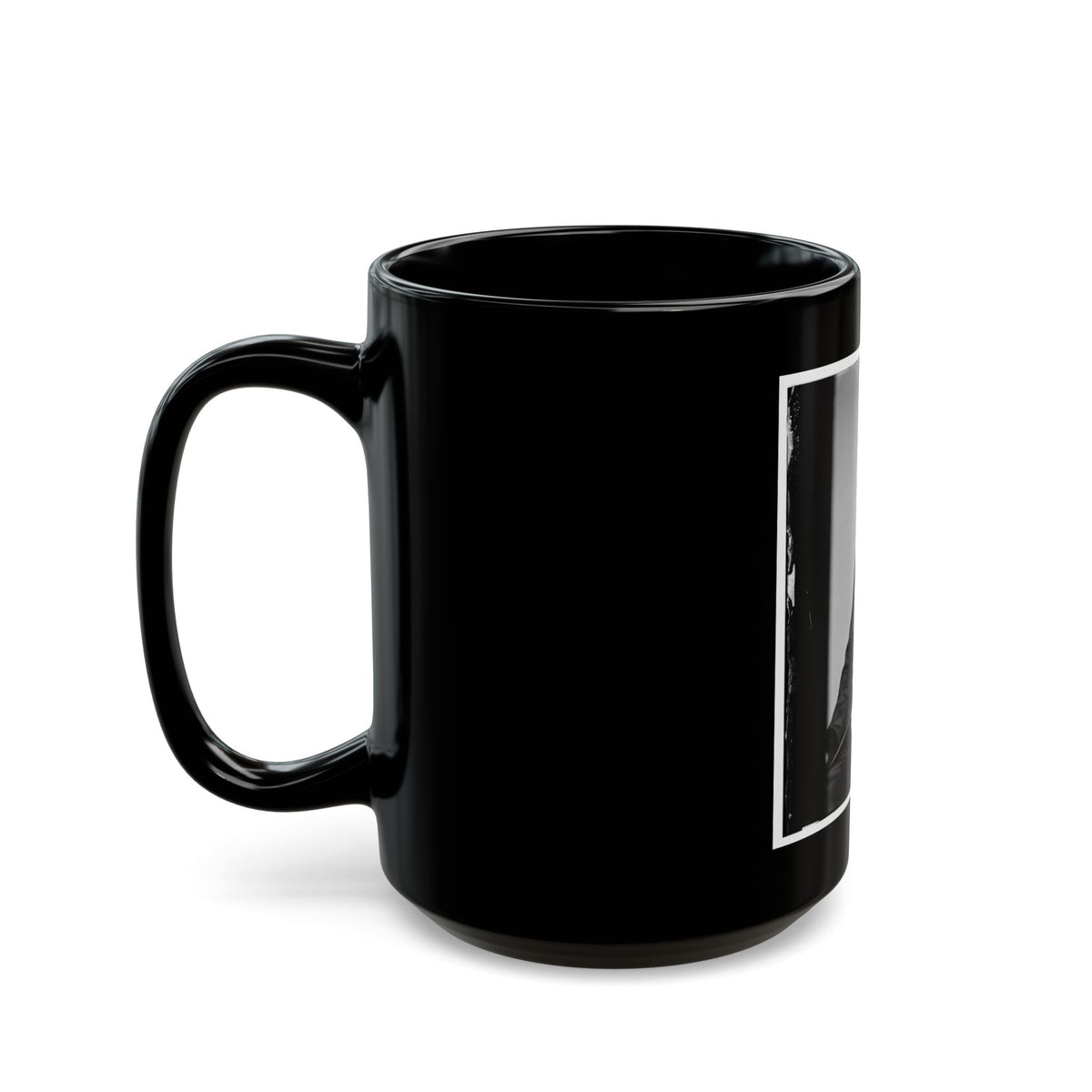 Portrait Of Maj. Gen. Peter J. Osterhaus, Officer Of The Federal Army (U.S. Civil War) Black Coffee Mug