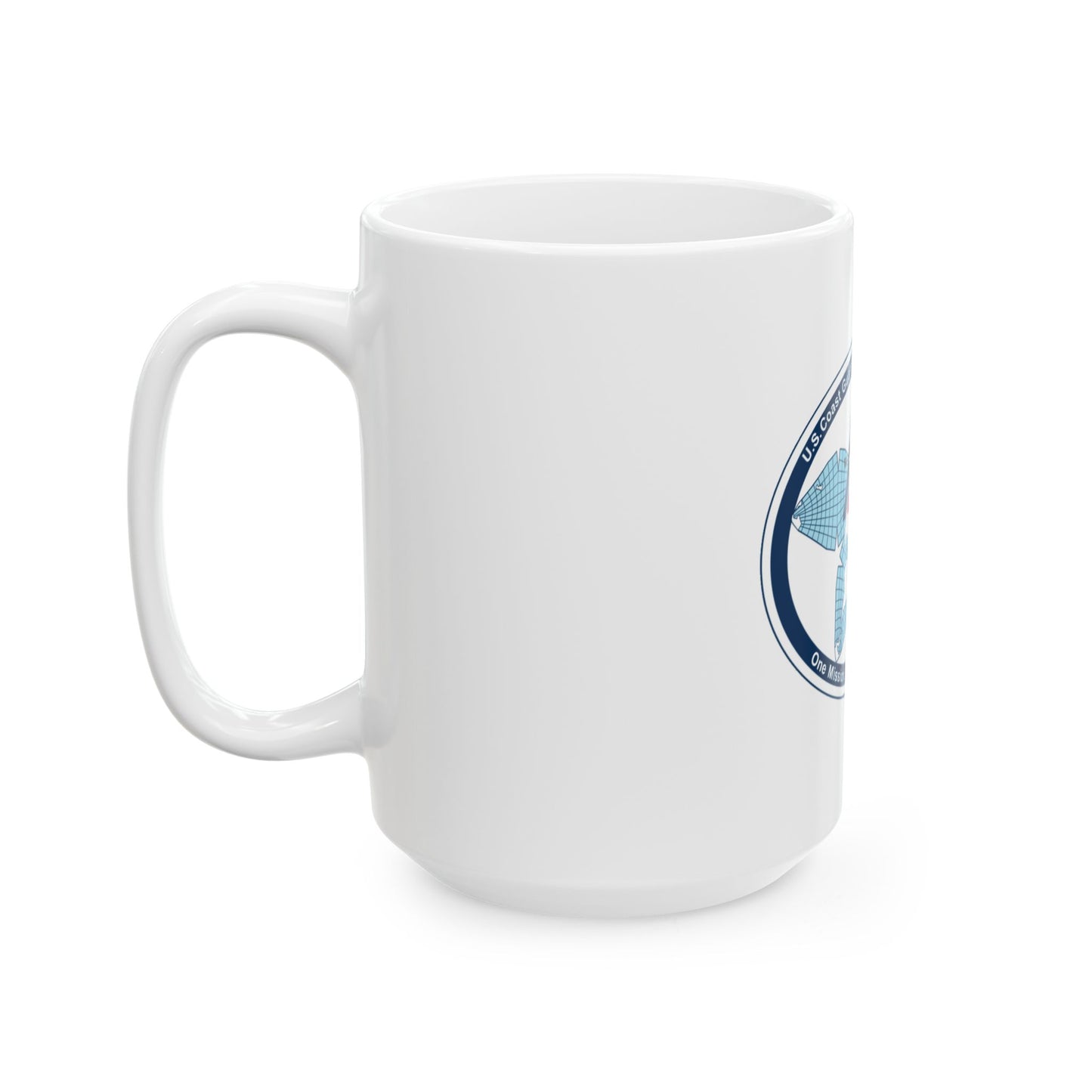 USCG National Matitime Center (U.S. Coast Guard) White Coffee Mug