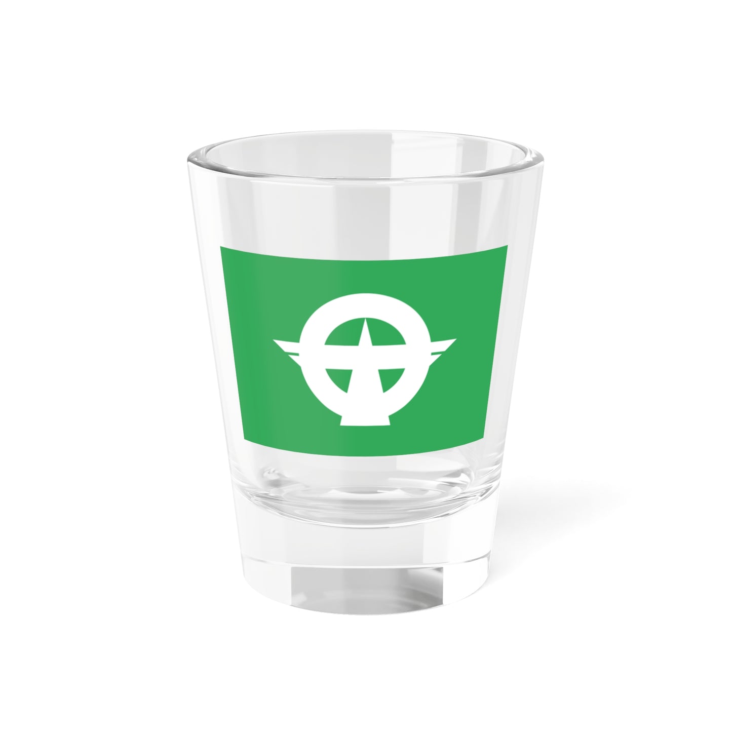 Flag of Kōsa Kumamoto (Japan) Shot Glass 1.5oz