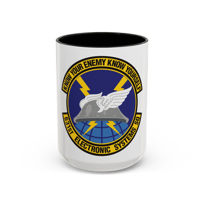 631st Electronic Systems Squadron (U.S. Air Force) Accent Coffee Mug