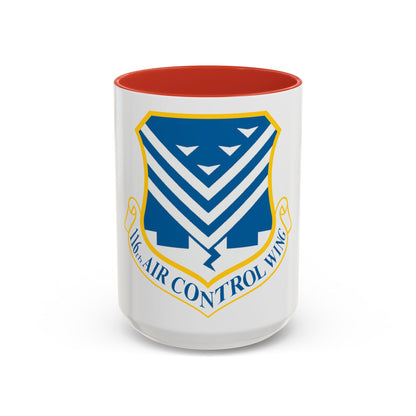 116th Air Control Wing (U.S. Air Force) Accent Coffee Mug