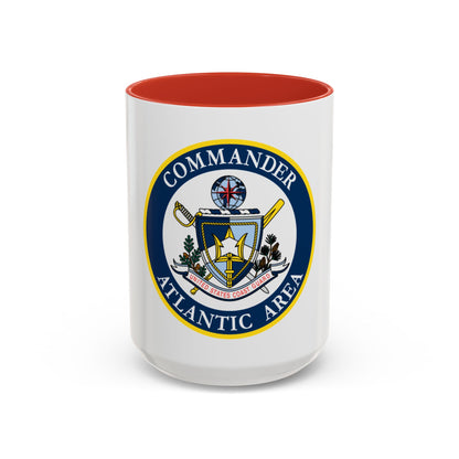 COMMANDER ATLANTIC AREA (U.S. Coast Guard) Accent Coffee Mug