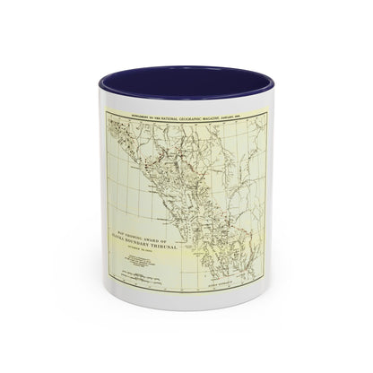 USA - Alaska (1903) (Map) Accent Coffee Mug