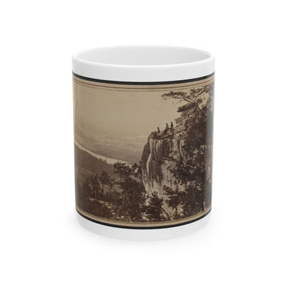Three Unidentified Soldiers At Point Lookout, Tennessee (U.S. Civil War) White Coffee Mug