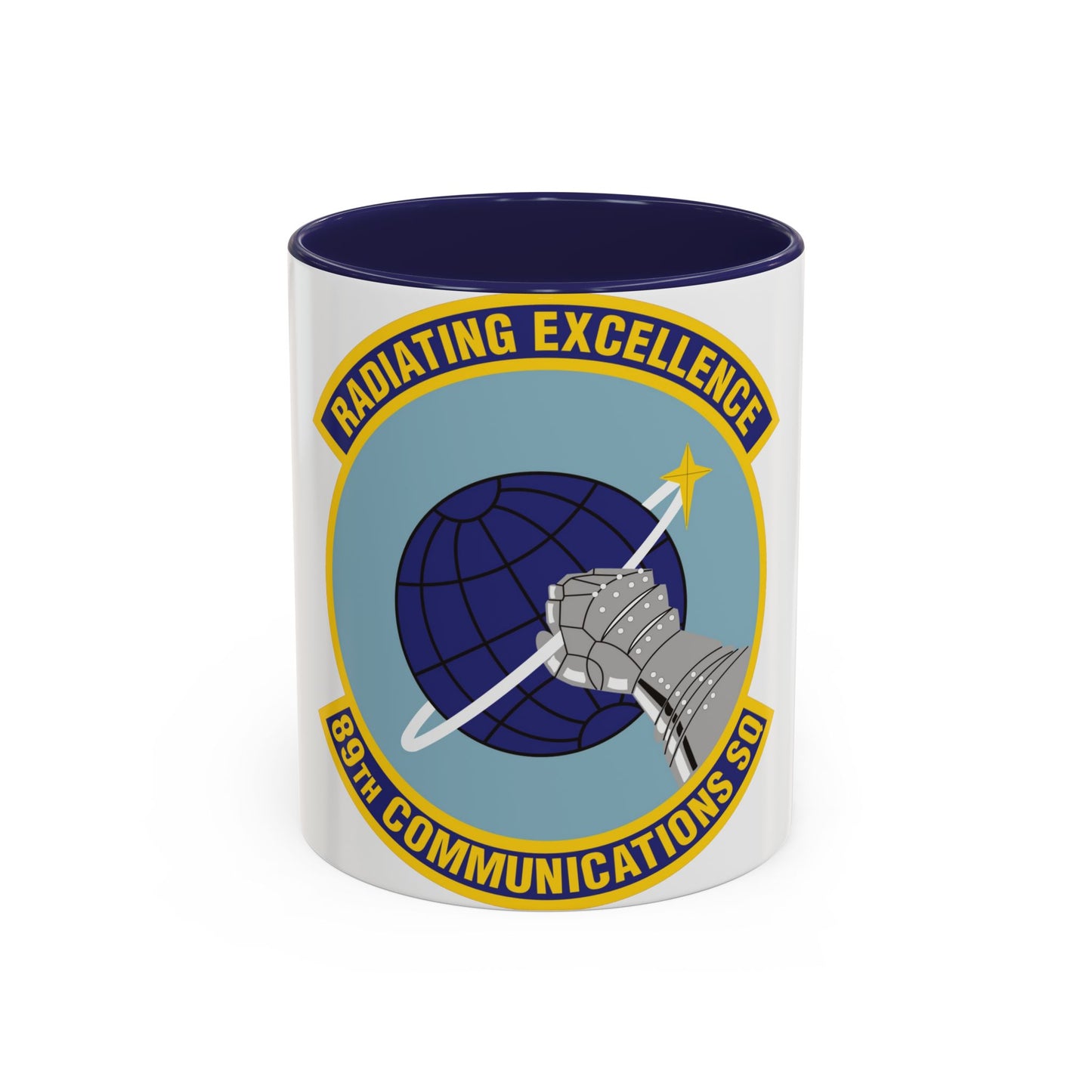 89th Communications Squadron (U.S. Air Force) Accent Coffee Mug