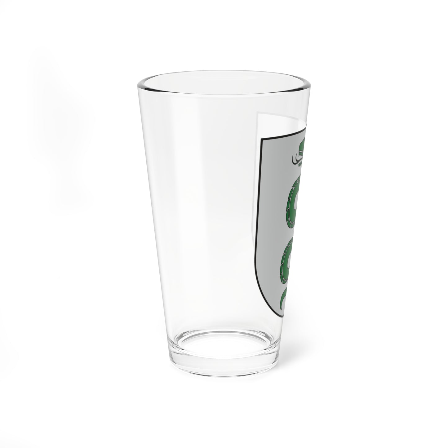 Vyžuonos herbas (Lithuania) (Coat of Arms) Pint Glass 16oz