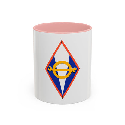 302 Force Support Squadron AFRC (U.S. Air Force) Accent Coffee Mug