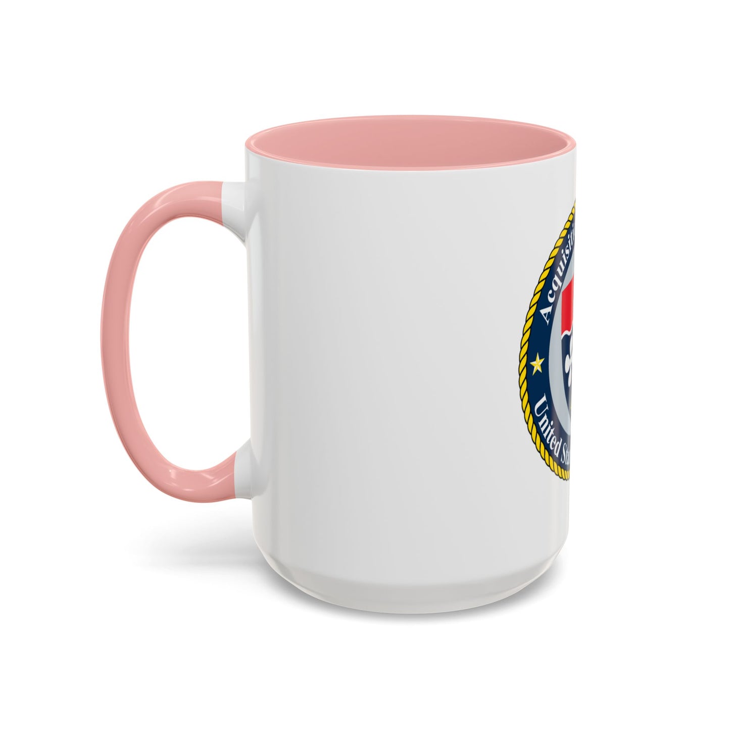 USCG Acquisition Directorate (U.S. Coast Guard) Accent Coffee Mug