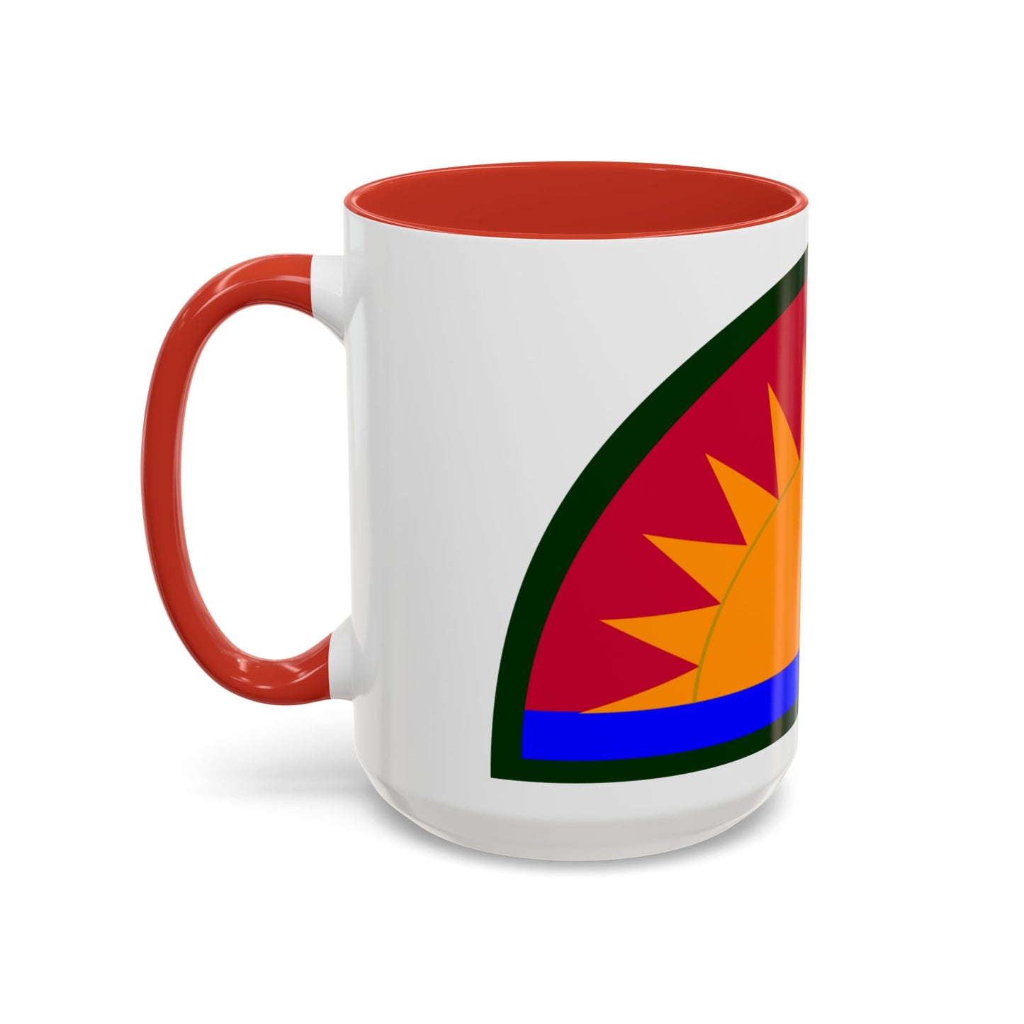 41st Infantry Division SSI (U.S. Army) Accent Coffee Mug