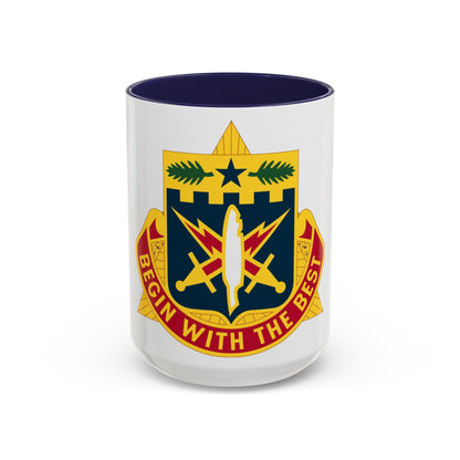 46th Adjutant General Battalion (U.S. Army) Accent Coffee Mug