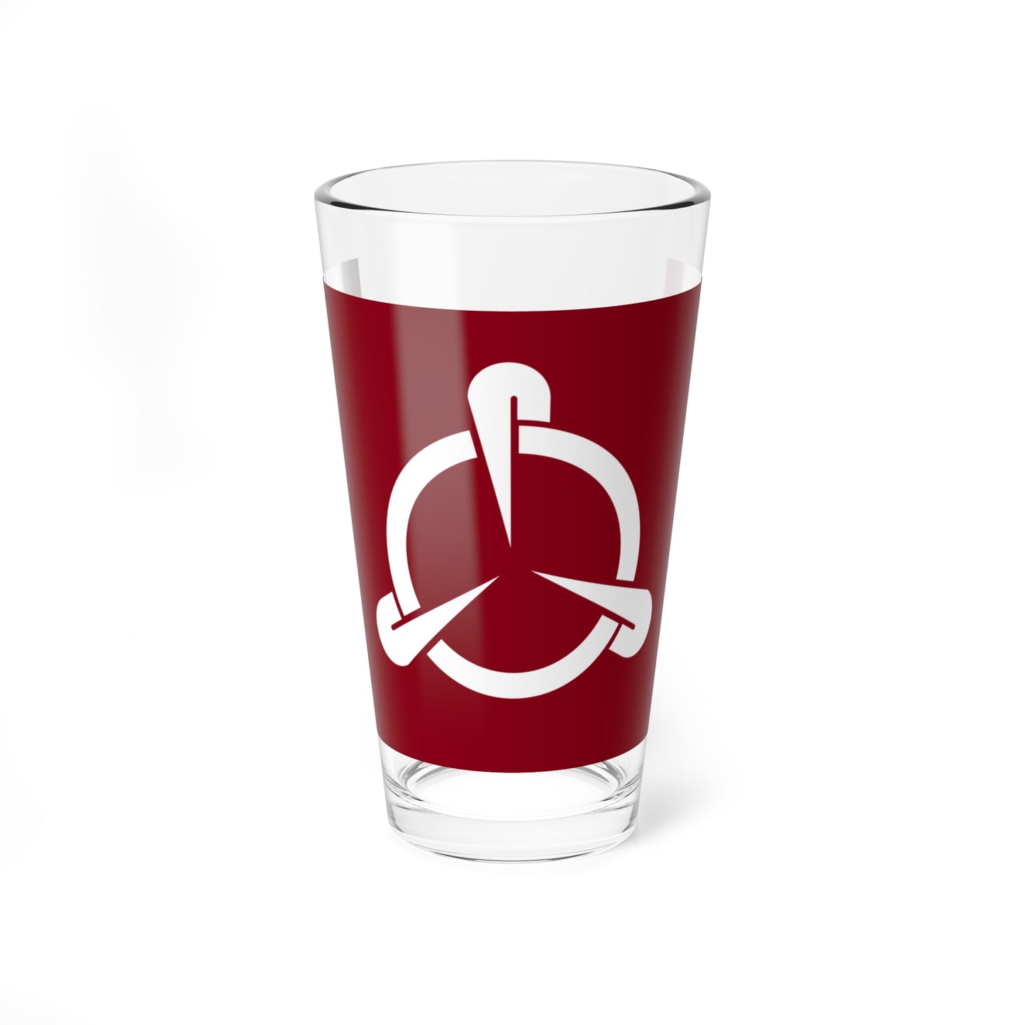 Flag of Asahi Toyama (Japan) Pint Glass 16oz