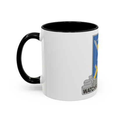 104 Military Intelligence Battalion (U.S. Army) Accent Coffee Mug