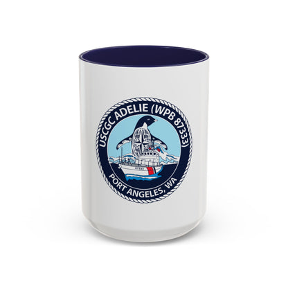 USCGC Adelie (U.S. Coast Guard) Accent Coffee Mug