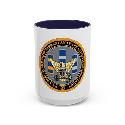 USCG CWO (U.S. Coast Guard) Accent Coffee Mug