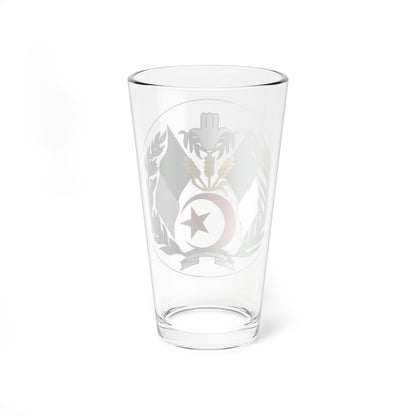 Emblem of Algeria 1971-1976 (Algeria) (Coat of Arms) Pint Glass 16oz