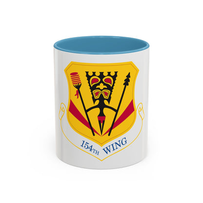 154th Wing (U.S. Air Force) Accent Coffee Mug