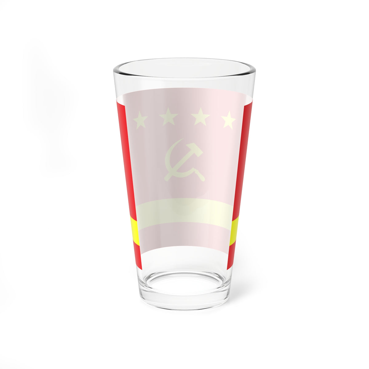 Proposed PRC national flags 036 (China) Pint Glass 16oz