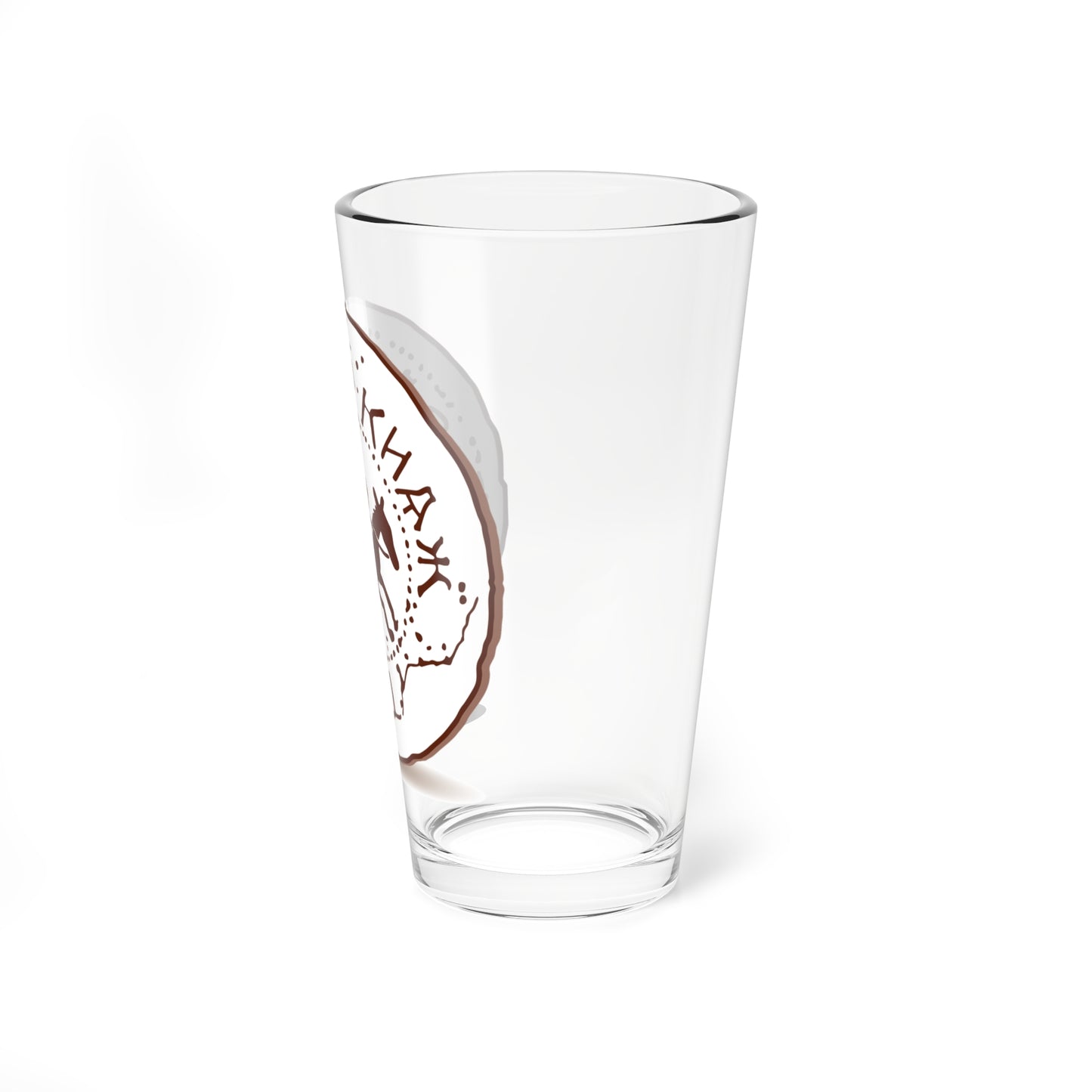 Seal of Lengvenis 1395 (Belarus) (Coat of Arms) Pint Glass 16oz