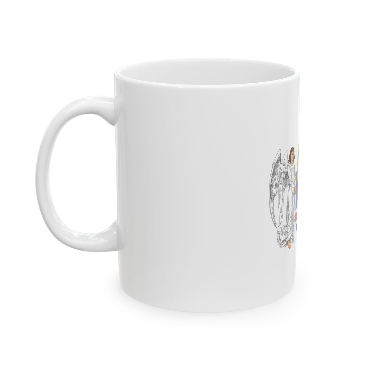 Coat of arms of the Lands of the Holy Hungarian Crown (1896-1915) - White Coffee Mug