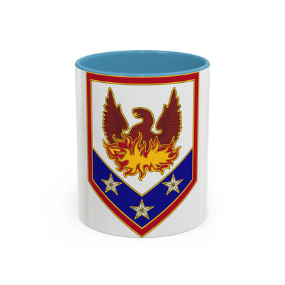 110 Maneuver Enhancement Brigade (U.S. Army) Accent Coffee Mug