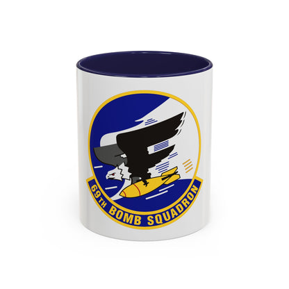 69th Bomb Squadron (U.S. Air Force) Accent Coffee Mug