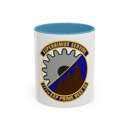 777th Expeditionary Prime Base Engineer Emergency Force Squadron (U.S. Air Force) Accent Coffee Mug