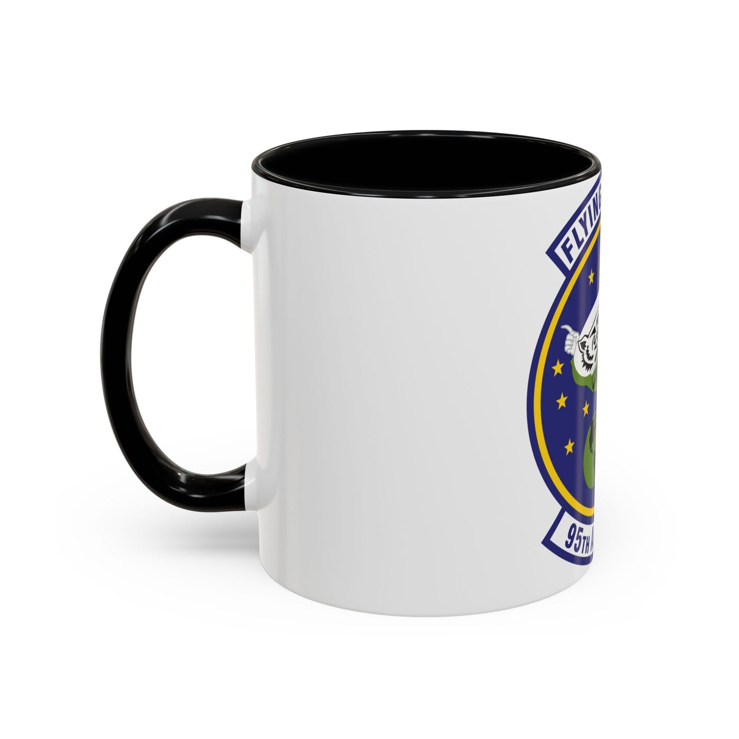 95th Airlift Squadron (U.S. Air Force) Accent Coffee Mug