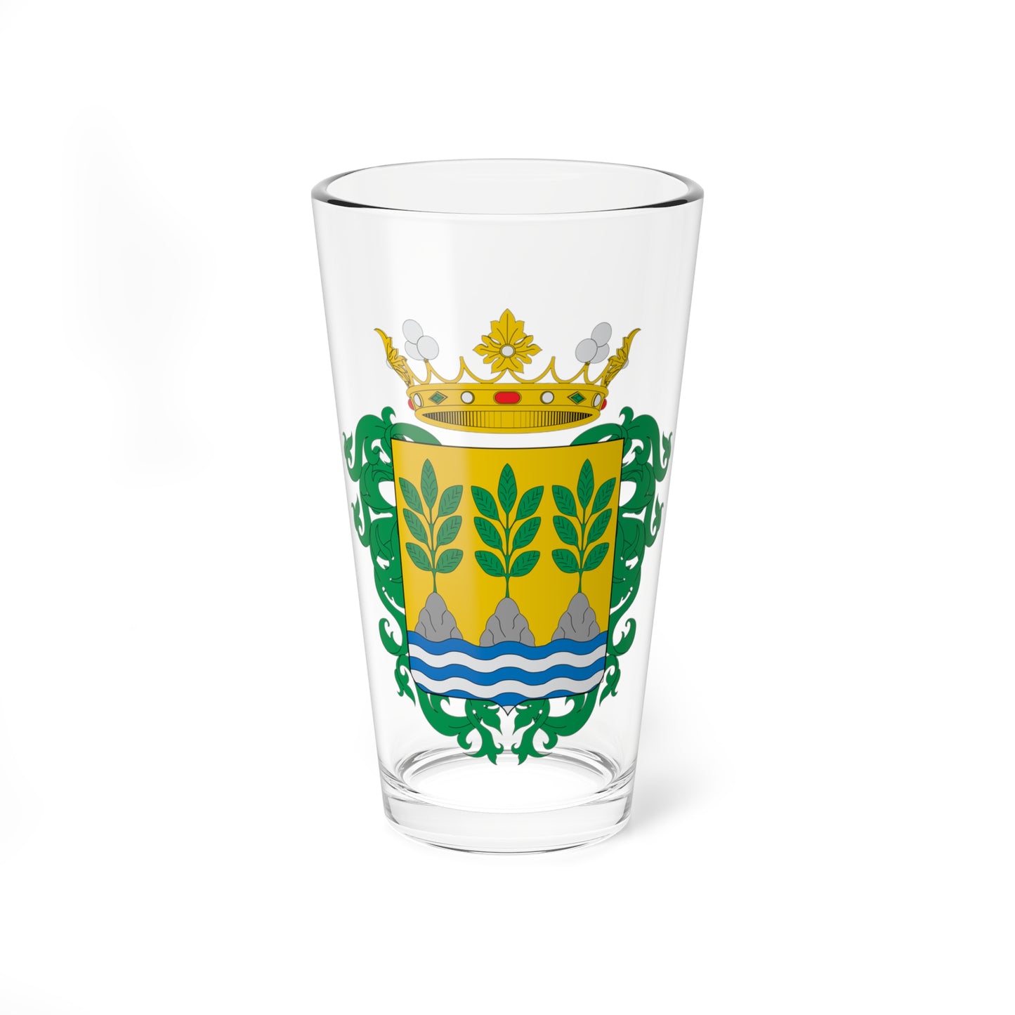 Escudo de Velez Blanco (Spain) (Coat of Arms) Pint Glass 16oz