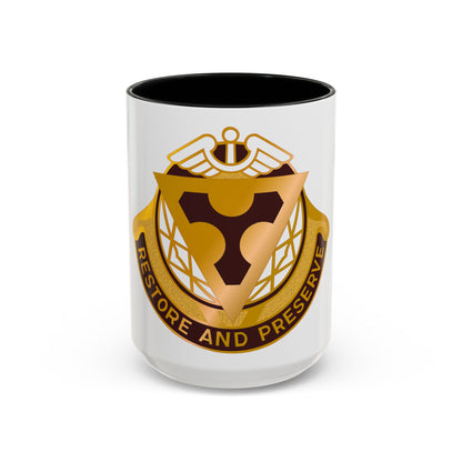 US Area Dental Laboratory Fort Sam Houston (U.S. Army) Accent Coffee Mug