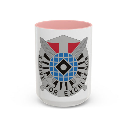 527 Military Intelligence Battalion (U.S. Army) Accent Coffee Mug