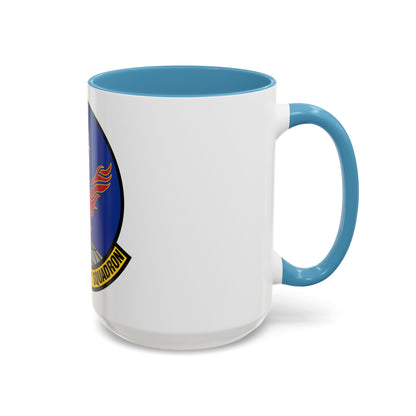 43 Air Mobility Squadron AMC (U.S. Air Force) Accent Coffee Mug