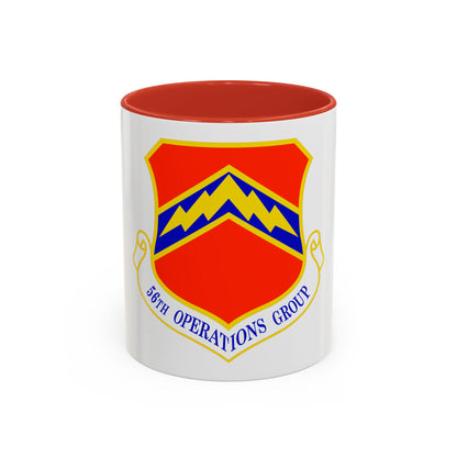 56th Operations Group (U.S. Air Force) Accent Coffee Mug