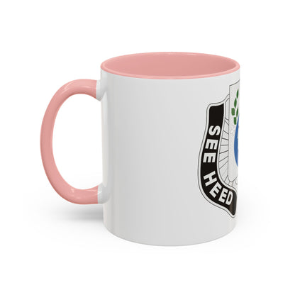 635 Military Intelligence Battalion (U.S. Army) Accent Coffee Mug