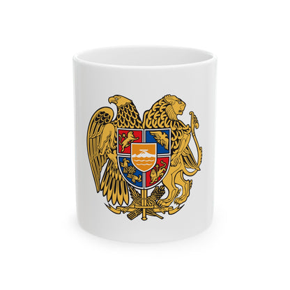 Coat of arms of Armenia - White Coffee Mug