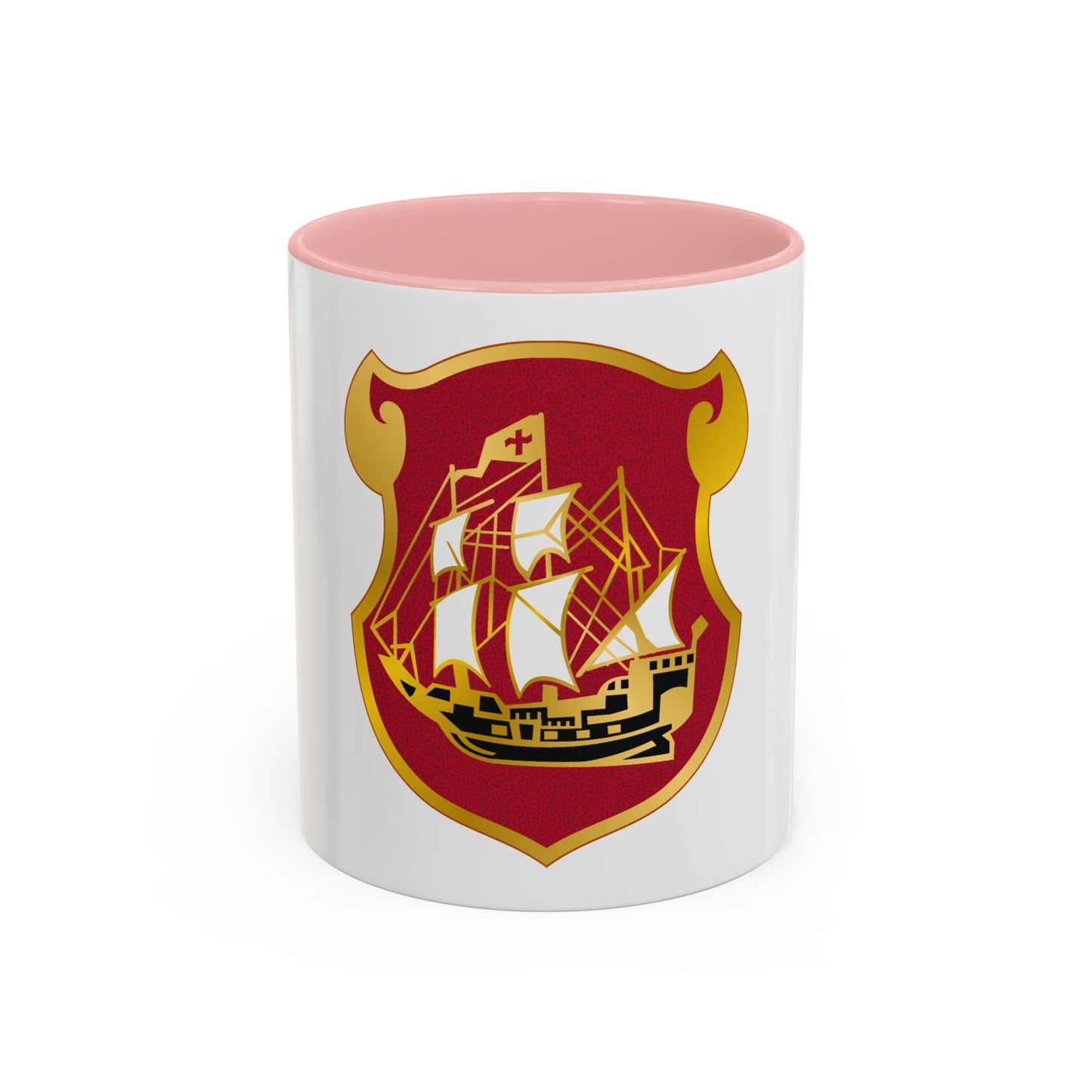 9 Antiaircraft Artillery Gun Battalion (U.S. Army) Accent Coffee Mug