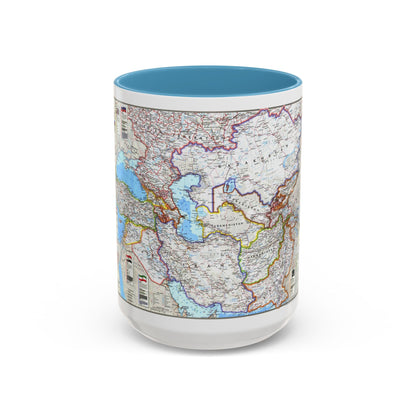 Caspian Region- Promise and Peril (1999) (Map) Accent Coffee Mug