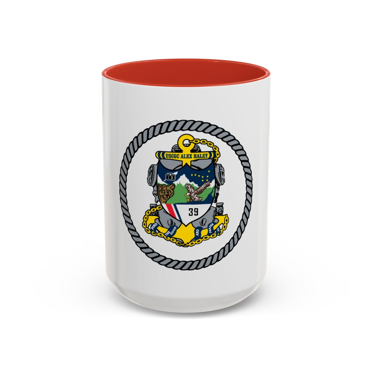 USCGC Alex Haley 39 (U.S. Coast Guard) Accent Coffee Mug