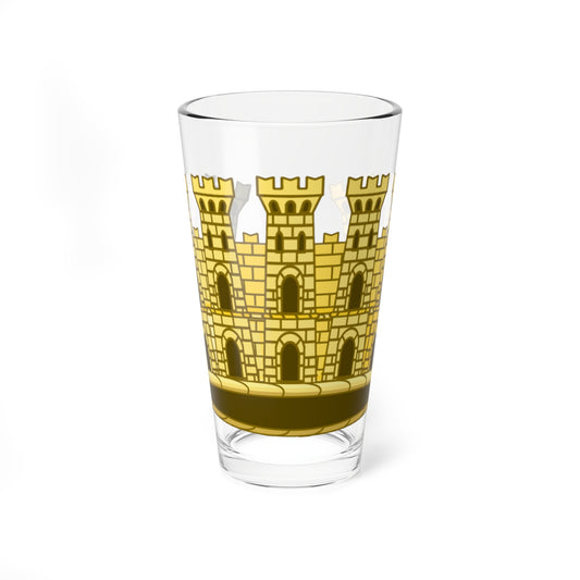 Corona di provincia Consulta Araldica del Regno dItalia 1870 (Italy) (Coat of Arms) Pint Glass 16oz