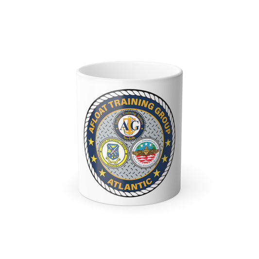Afloat Training Group Atlantic (U.S. Navy) Color Changing Mug 11oz