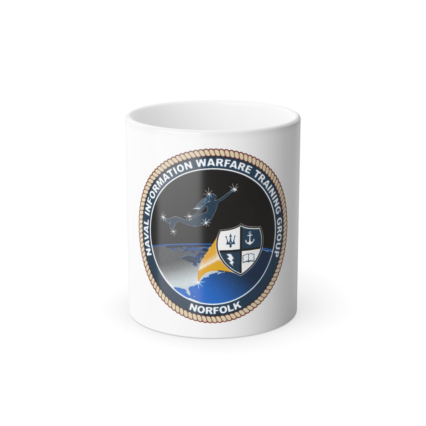 NIWTG Norfolk (U.S. Navy) Color Changing Mug 11oz