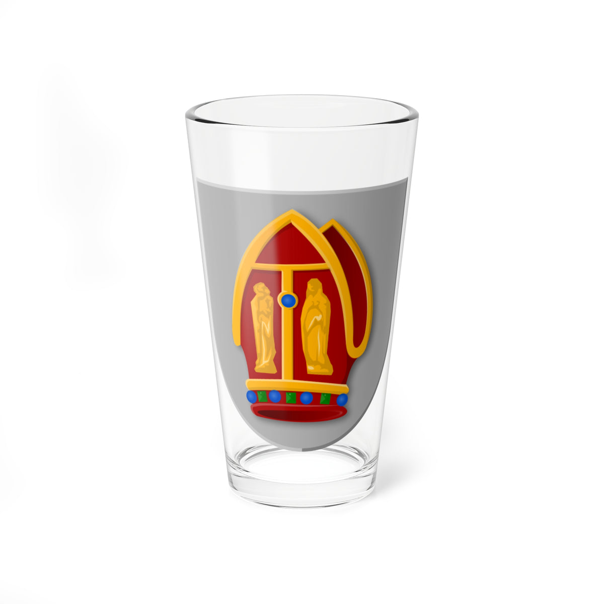 Papenkop wapen (Netherlands) (Coat of Arms) Pint Glass 16oz