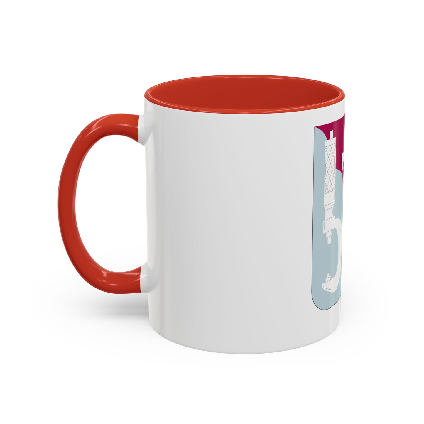 55 Maintenance Battalion (U.S. Army) Accent Coffee Mug