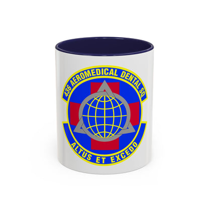 436th Aeromedical Dental Squadron (U.S. Air Force) Accent Coffee Mug