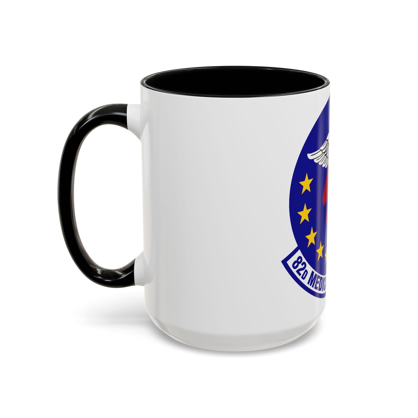 82d Medical Support Squadron (U.S. Air Force) Accent Coffee Mug