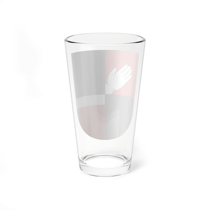 Manno-coat of arms (Switzerland) (Coat of Arms) Pint Glass 16oz